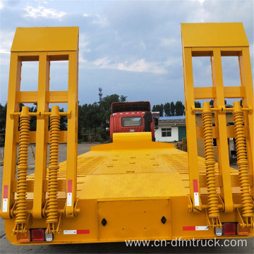 3 Axles 50t Construction Equipment Lowbed Semi Trailers